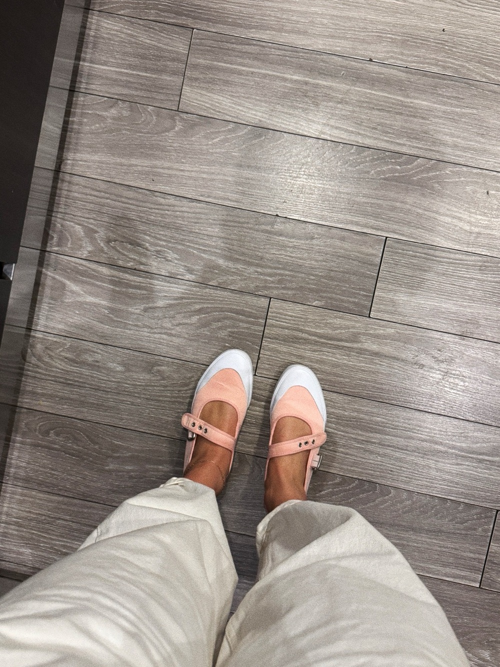 Vans Satin Baby Pink Mary Jane Flats - Women’s 10